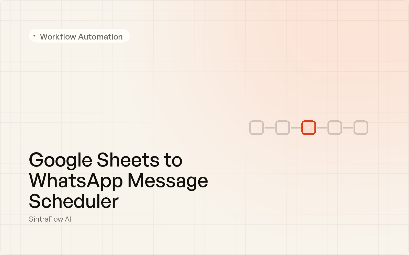 Google Sheets to WhatsApp Message Scheduler